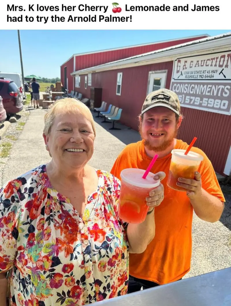 Cherry lemonade and an Arnold Palmer.