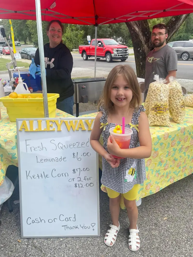 A farm stand kind of afternoon.
