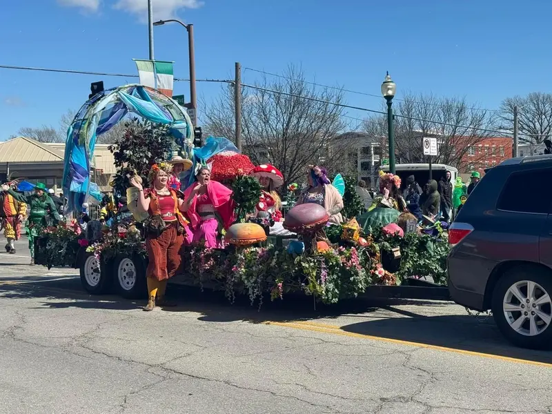 Parade day.